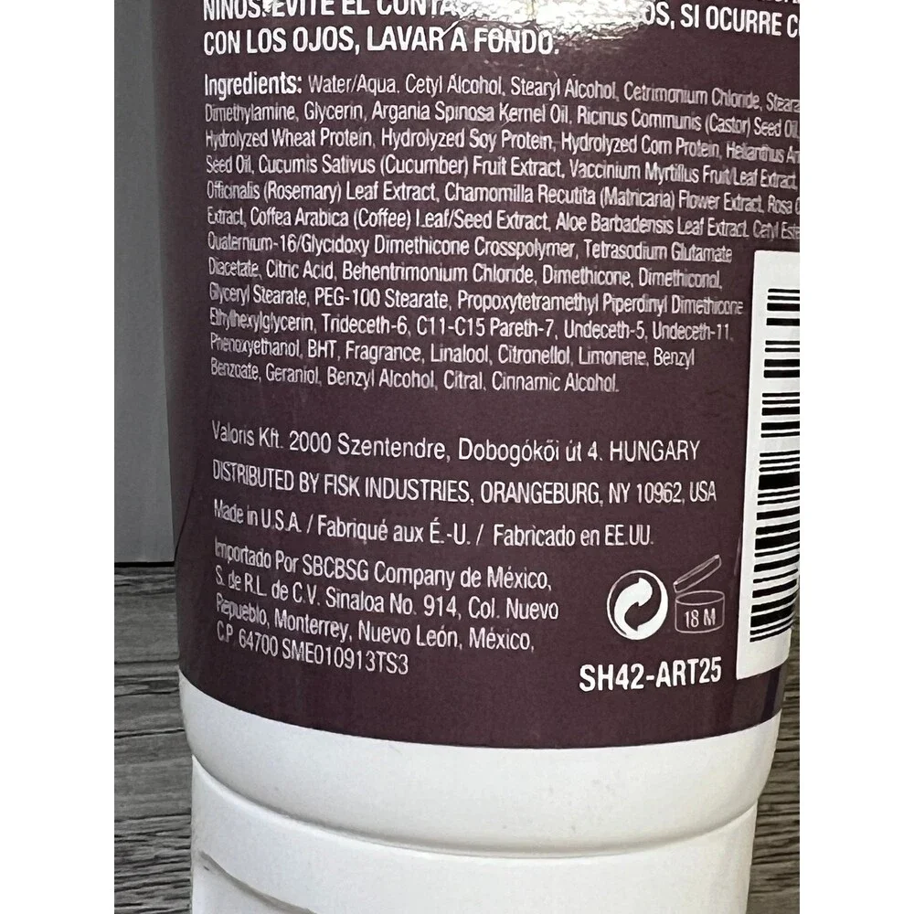 Difeel Argan Thickening Conditioner 2.5 Fl Oz Helps Volume Hair LOT of 5